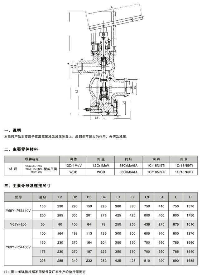 焊接型減壓閥